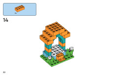 LEGO 11022 instructions page 32 – build guide