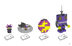 LEGO 11022 instructions page 3 – build guide