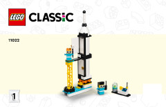LEGO 11022 instructions page 1 – build guide