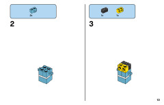 LEGO 11022 instructions page 13 – build guide