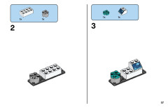 LEGO 11022 instructions page 17 – build guide
