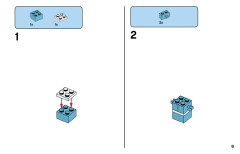 LEGO 11022 instructions page 9 – build guide