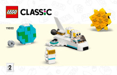 LEGO 11022 instructions page 1 – build guide