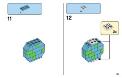 LEGO 11022 instructions page 33 – build guide