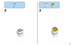 LEGO 11022 instructions page 9 – build guide