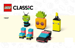 LEGO 11027 instructions page 1 – build guide