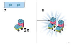 LEGO 11027 instructions page 47 – build guide