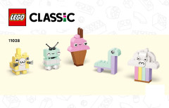 LEGO 11028 instructions page 1 – build guide