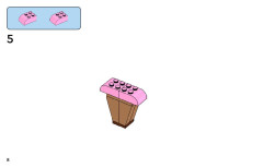 LEGO 11028 instructions page 8 – build guide