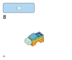 LEGO 11029 instructions page 12 – build guide