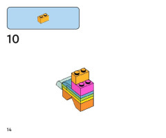 LEGO 11029 instructions page 14 – build guide