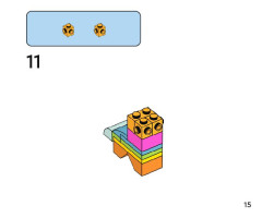 LEGO 11029 instructions page 15 – build guide