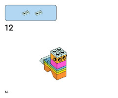 LEGO 11029 instructions page 16 – build guide