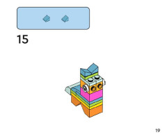 LEGO 11029 instructions page 19 – build guide