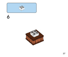 LEGO 11029 instructions page 27 – build guide