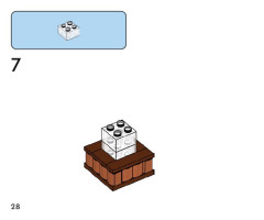 LEGO 11029 instructions page 28 – build guide