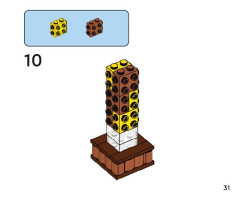 LEGO 11029 instructions page 31 – build guide