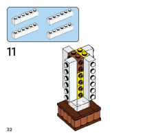 LEGO 11029 instructions page 32 – build guide