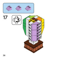 LEGO 11029 instructions page 38 – build guide