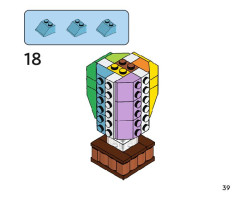LEGO 11029 instructions page 39 – build guide