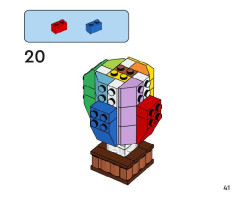 LEGO 11029 instructions page 41 – build guide