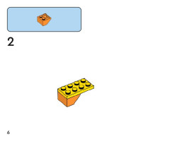 LEGO 11029 instructions page 6 – build guide