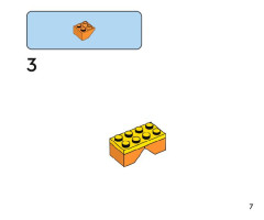 LEGO 11029 instructions page 7 – build guide