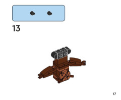 LEGO 11029 instructions page 17 – build guide