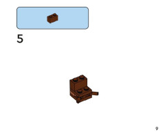 LEGO 11029 instructions page 9 – build guide