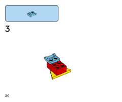 LEGO 11029 instructions page 20 – build guide