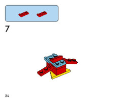 LEGO 11029 instructions page 24 – build guide