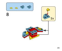 LEGO 11029 instructions page 25 – build guide