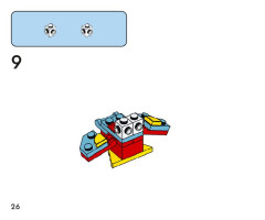 LEGO 11029 instructions page 26 – build guide
