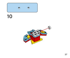 LEGO 11029 instructions page 27 – build guide