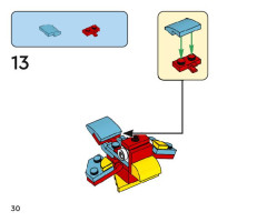 LEGO 11029 instructions page 30 – build guide