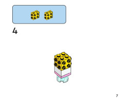 LEGO 11029 instructions page 7 – build guide