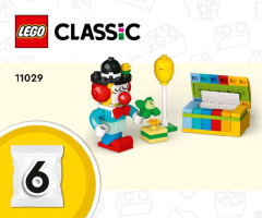 LEGO 11029 instructions page 1 – build guide