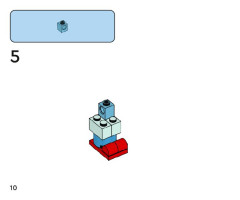 LEGO 11029 instructions page 10 – build guide