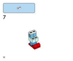 LEGO 11029 instructions page 12 – build guide