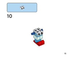 LEGO 11029 instructions page 15 – build guide