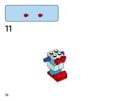 LEGO 11029 instructions page 16 – build guide
