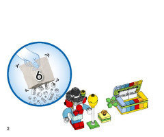 LEGO 11029 instructions page 2 – build guide