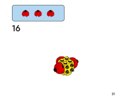 LEGO 11029 instructions page 21 – build guide