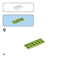 LEGO 11029 instructions page 38 – build guide