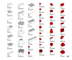 LEGO 11029 instructions page 45 – build guide