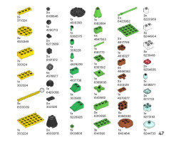 LEGO 11029 instructions page 47 – build guide