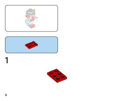 LEGO 11029 instructions page 6 – build guide