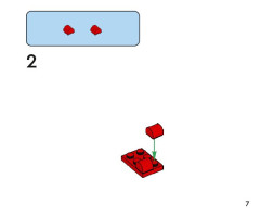 LEGO 11029 instructions page 7 – build guide