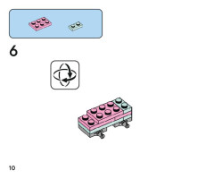 LEGO 11029 instructions page 10 – build guide