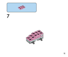 LEGO 11029 instructions page 11 – build guide